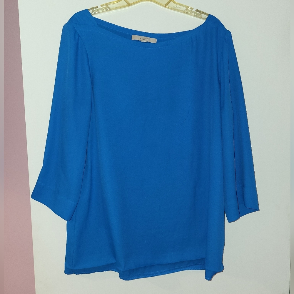 LOFT Royal Blue Women's Blouse